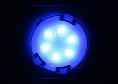 Водоустойчивый пункт Эпистар СМД 5050 РГБ 30мм голубой привел светлое на открытом воздухе