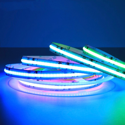 Удар высокой плотности RGB 24v CRI90 Dotless гибкий привел свет прокладки для домашнего украшения