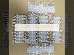 LED-модуль7512-5050 RGB мощность 0,72W LM60-66LM угол 160 IP65 с световым ящиком, отображающим различные световые символы