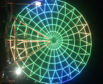Супер парк атракционов цвета вел украшение колеса Ferris пиксела Rgb