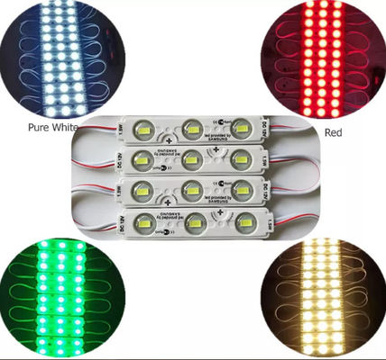 DC 12V 1.5W LED Module Strings Waterproof 3 LEDS IP65 SMD 5730 LED Module For Signage Light Box