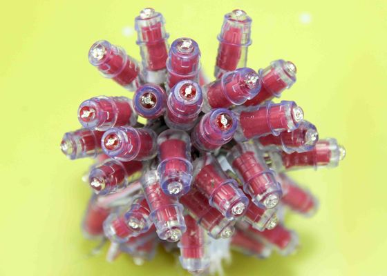 Advertising Signboard Led String Lights 0.15w Waterproof 9mm Red Color