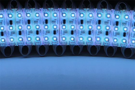 SMD5630 LED Injection Module Single Color IP65 DC12V 90 - 100LM 0.72W Outdoor Waterproof