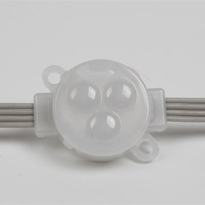 0.75W 6898 Smd3535 DC5V 30mm RGB Point LED Light IP67 Waterproof