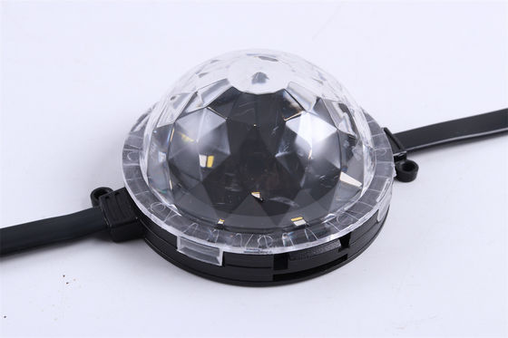 DMX512 Outdoor Waterproof RGB Pixel LED Point Light 80mm DC24V