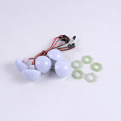 53mm 2W DC12V RGB LED Amusement Light Fairground Cabochon Lights Funfair Lighting