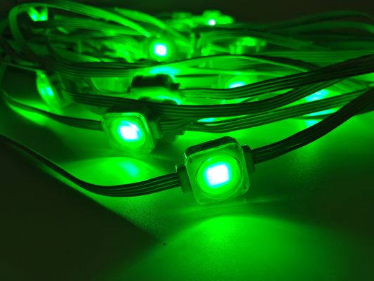 Decorative Waterproof Outdoor Smart Pixel Led Eaves Light RGB Controller Permanent Roof Lighting Point Light