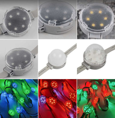 30mm Aluminum Profile UCS1903 RGB Led Christmas Holiday RGBW Waterproof 1.5W Led Point  Lights