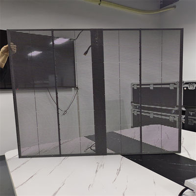 6000CD HD Transparent LED Grille Screen Outdoor Indoor Advertising Display Panel