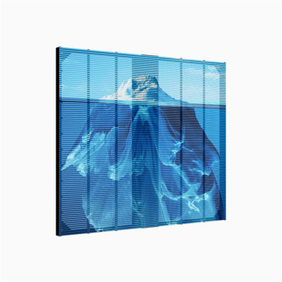 Outdoor Transparent LED Mesh Display – Waterproof Full Color Grille Screen