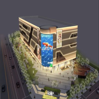 120 Degree Beam Angle House Outdoor Wall LED Lights for Landscape Lighting Building Exterior Facade Decoration