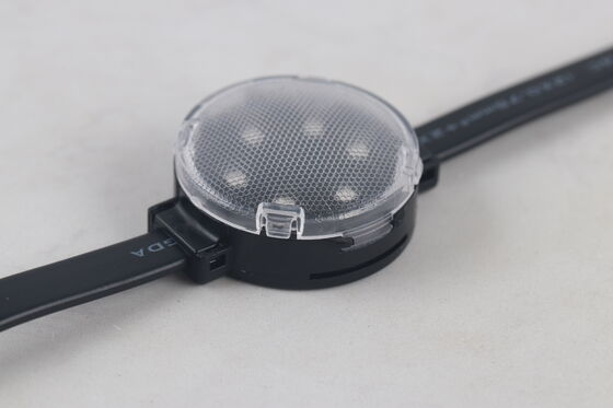 IP67 Factory Custom 40mm DC24V XQD RGB Full Color Super Bright Outdoor Waterproof LED Point Light Source