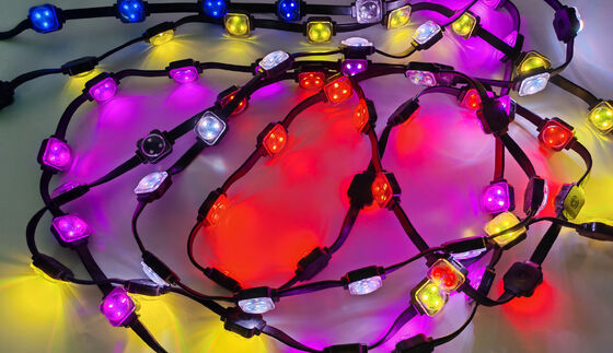 25mm High Brightness LED Point Lights IP67 Waterproof Festival Atmosphere Lamps For Indoor Outdoor Tent Decoration