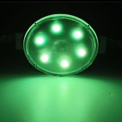 50mm 24V SMD3535 IP67 Waterproof LED Point Light Flexible 120 Beam Angle PC Material Lighting 