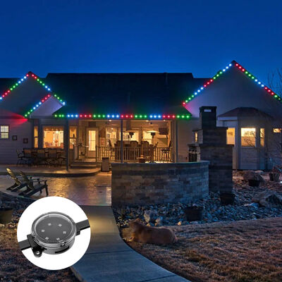 48V Smart LED Pixel Point Lights High Brightness Low Power Consumption Long Distance Signal Transmission for Architectural Facade Landscape Lighting Projects