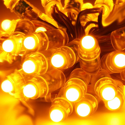 Yellow Color 12V IP67 0.13W 12MM LED Pixels Module