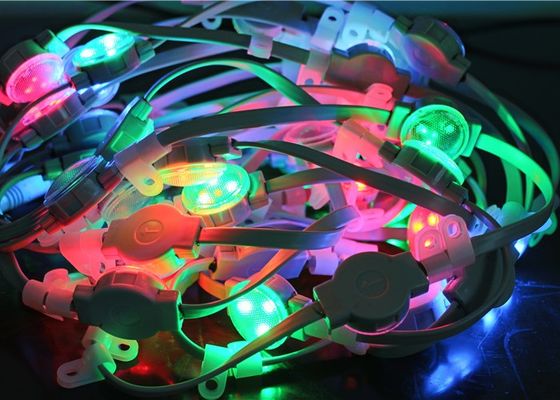 Addressable 40MM 50MM Dmx Rgb Led Pixel Point Logo Light Sign Led Amusement Lighting