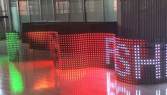 Outdoor Full Color DMX512 SMD3535 Point Light Source Video Wall for Advertising Display