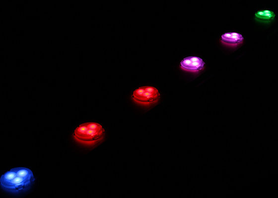 30mm 12V IP67 Waterproof LED Point Light with 120 Degree Beam Angle Made of PC Material