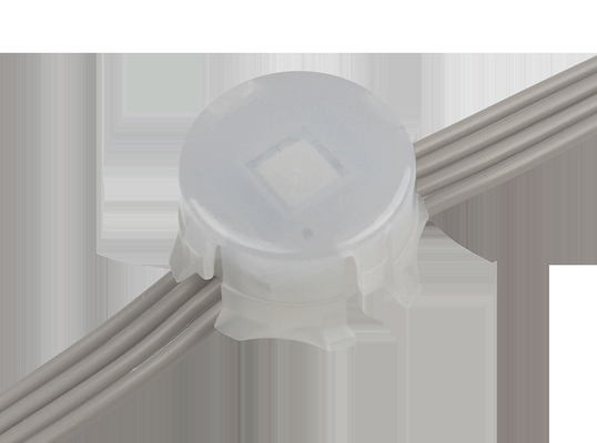 Свет пункта СИД SMD5050 на открытом воздухе RGB 120 тело ПК угла пучка 0.3W DC12V степени