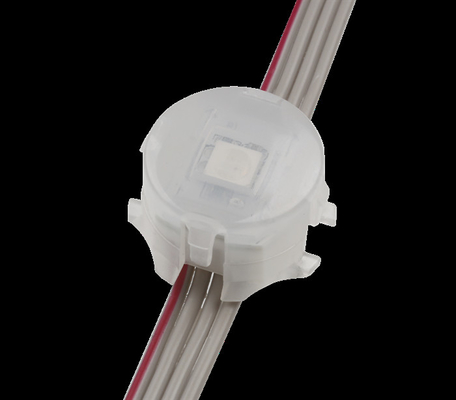 На открытом воздухе фасоль чуда света СИД пункта IP67 0.3W DMX512 Smd5050 DC12V 20mm RGB