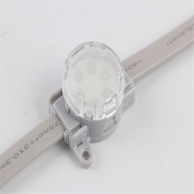 фасоль на открытом воздухе водоустойчивое IP67 чуда пункта СИД 1.5W Smd3535 DC24V RGB 30mm светлая