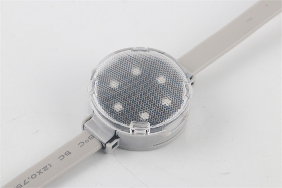Источник пункта света пиксела сигнала пункта светлый 1.8W DC15V 40mm Smd3535 DMX512 3RGB+3W СИД IP67