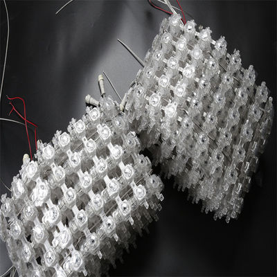 Outdoor Waterproof IP67 DC24V DMX512 P62.5 RGB Flexible Led Mesh Curtain