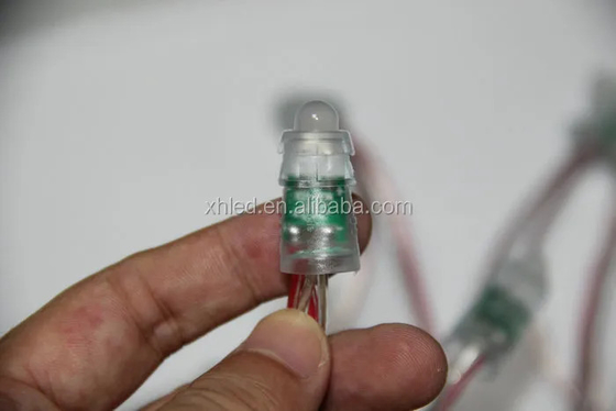 свет pixe СИД полных цветов WS2811 на открытом воздухе 0.3W 5V IP67 водоустойчивый 12mm с профессиональным качеством