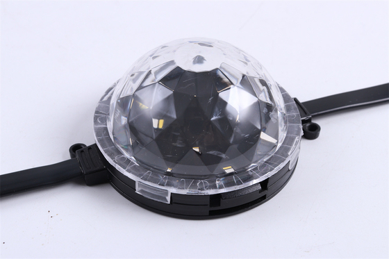 Свет 80mm DC24V пункта СИД пиксела DMX512 на открытом воздухе водоустойчивый RGB