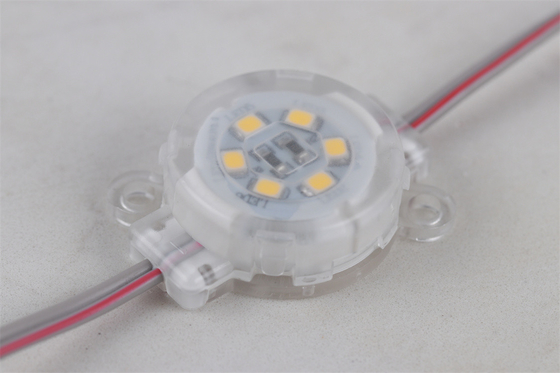 пункт света СИД цвета 0.6W DC12V одиночный делает IP67 водостойким 30mm