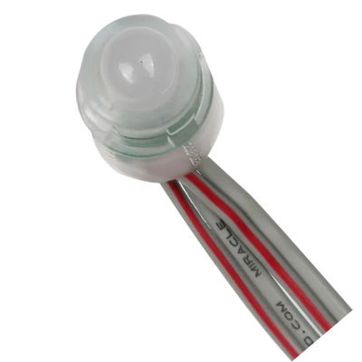 Одноцветные светодиодные пиксельные огни 0.2W DC12V IP67 9 мм наружные водонепроницаемые рекламные пиксельные огни