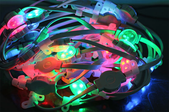 RGB RGBW Waterproof LED Pixel Module Outdoor 30mm LED Point Light