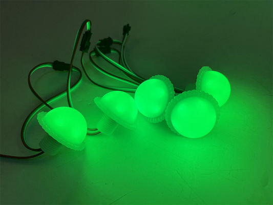 33mm 1W DC12V RGB LED Amusement Light Fairground Cabochon Lights Funfair Lighting