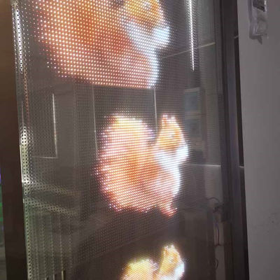 P8 в помещениях Smart Crystal Mesh Adhesive Ultra Thin Flexible Transparent Display Panel Module LED Film Pantalla Screen Для:
