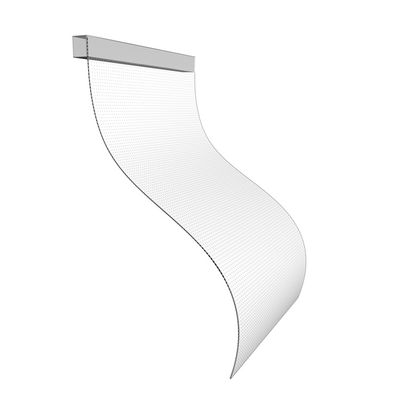 P6 P8 P10 advertisement display indoor flexibility on glass transparentSMD2121 5V  LED crystal film screen