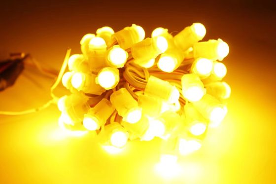 Новейший дизайн Внешний желтый Развлекательный Pixel LED 12V 9MM Декоративный LED Pixel Light