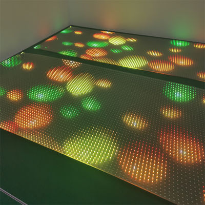 P10 RGB цветный светодиодный прозрачный пленочный экран Внутренний жесткий / гибкий светодиодный дисплейный экран