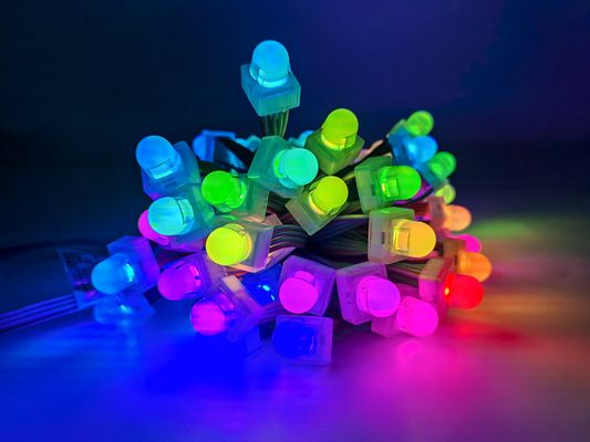 Внешний DC5V 12 мм DMX512 квадратный светодиодный пиксельный свет с защитой IP67 и углом обзора 160 градусов