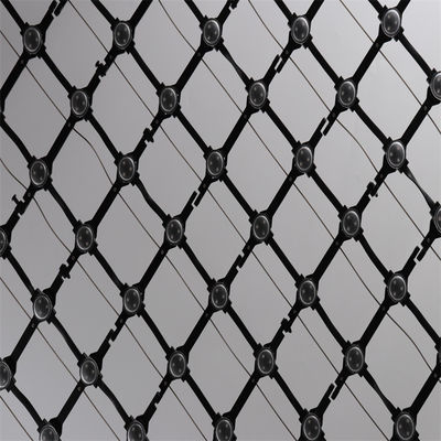 Waterproof Flexible LED Mesh Screen For Building Decoration With IP67 Protection