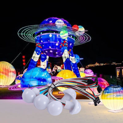 LED Amusemen Lamp Park Light 60mm 5050RGB 2W DC12V Decorative Lights