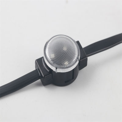 IP67 Адресованный 24V 30mm DMX RGB RGBW LED Dot Pixel Point Module Стенный свет 0,6W Опциональная прозрачная маска