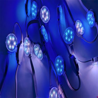 40mm Single Color DC24V IP67 SMD3535 LED Node Dot String Pixel Point Lights for Facade Lighting