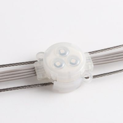 RGB светодиодные пиксельные огни наружные водонепроницаемые IP67 постоянные рождественские праздничные огни для дома