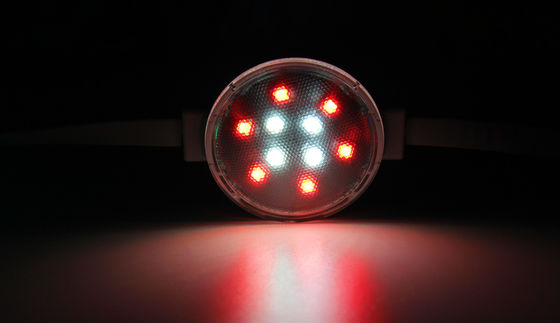 0.3W Epistar Chip 50mm RGB светодиодный точечный свет водонепроницаемый наружный IP67 с корпусом ПК