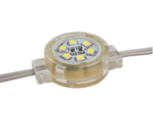 водонепроницаемый RGB LED светодиодный пиксельный точечный свет IP65 0,5 Вт DC12V SMD2835 30 мм 30000H