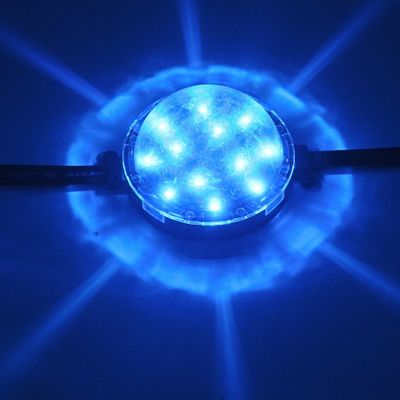 50mm 24V 3W IP67 Waterproof LED Point Light with 120° Beam Angle and UV Resistant PC Material