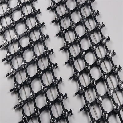 Дисплейный экран DMX512 Control LED Mesh Curtain с углом луча 160 градусов и светодиодом SMD3535*3