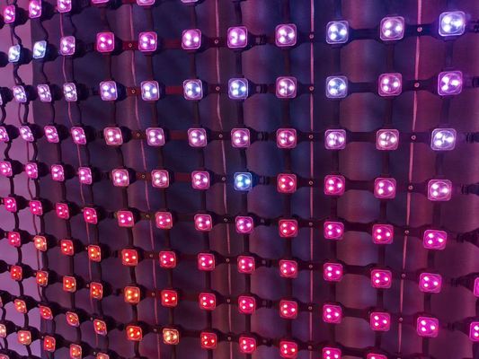 DC12V Work Volt LED Mesh Screen для наружной водонепроницаемой рекламы