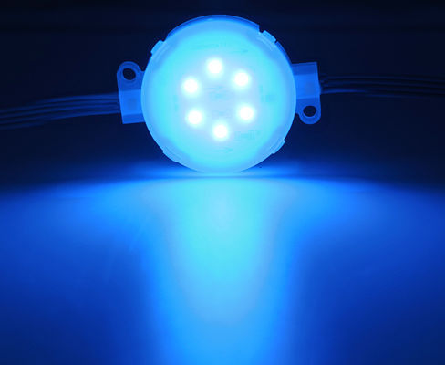 SMD5050 1.5W RGB LED светодиодный точечный пиксельный свет для наружного освещения 50 мм Здание Дом IP67 водонепроницаемый 24V